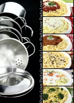 Pasta collection Stock Photos