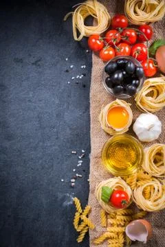Pasta concept Stock Photos