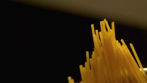 Pasta cooking Stock Footage 94636607