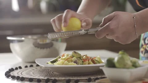 Pasta  Decoration Stock Footage 145687742