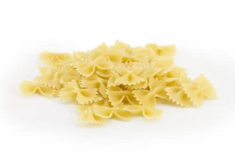 Pasta from durum wheat Stock Photos