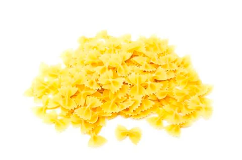 Pasta farfalles Stock Photos