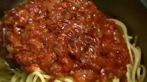 Pasta Video stock 8949802