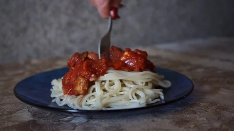Pasta Stock Footage 128307522