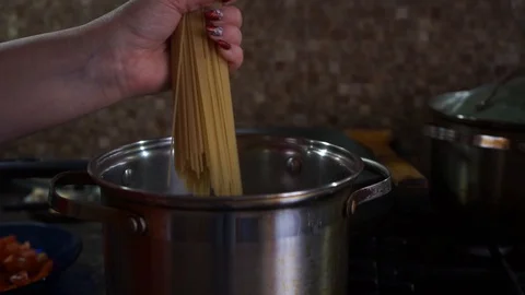 Pasta Stock Footage 128307560
