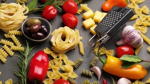 Pasta Stock Footage 169835451