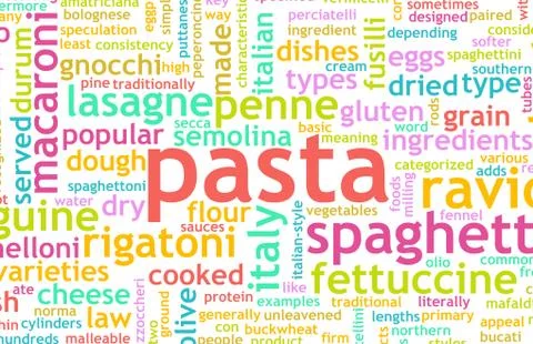 Pasta Stock Illustration