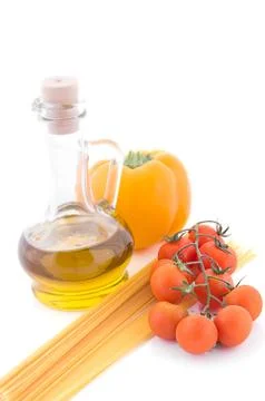 Pasta ingredients 스톡 사진