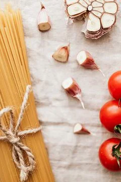 PASTA INGREDIENTS Stock Photos