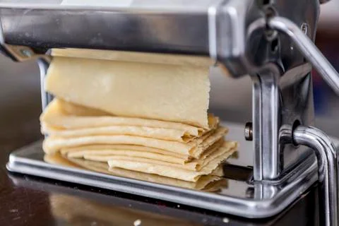 Pasta Iron Machine Stock Photos