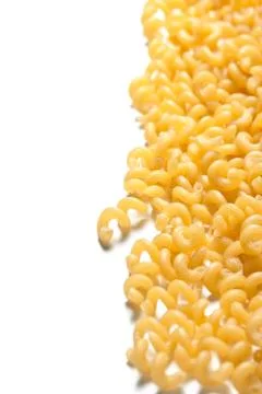 Pasta isolated on a white background Foto stock