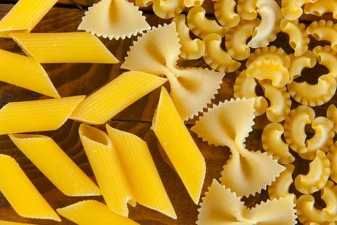 Pasta isolated on white background Stock Photos