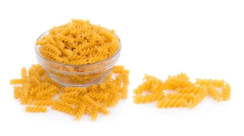 Pasta isolated on white background 写真素材