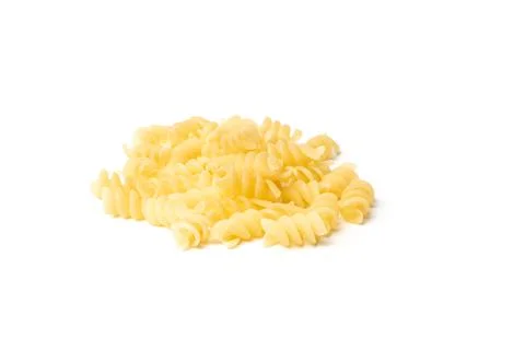 Pasta isolated on white background. Stock Photos