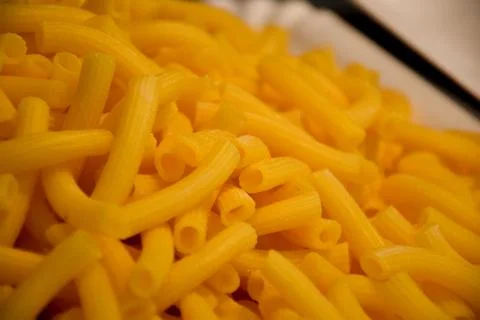 Pasta, Maccheroni. Close-up. Stock Photos