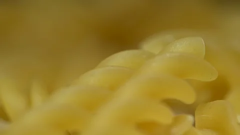 Pasta macro rack focus isolated Stock Footage 119120067