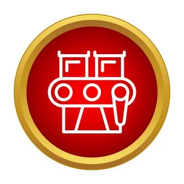 Pasta maker manual noodle machine preparing fresh food icon Stock Illustration