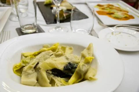 Pasta meal Stock Photos