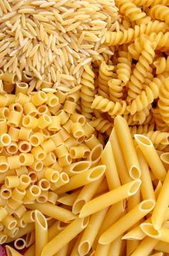 Pasta mix Foto stock