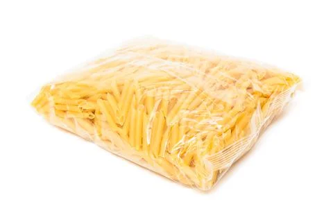 Pasta in the package Stock Photos