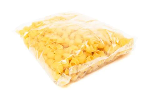 Pasta in package Stock Photos