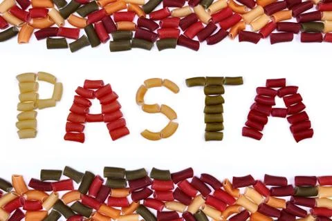 Pasta Foto stock