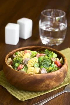 Pasta Primavera Stock Photos