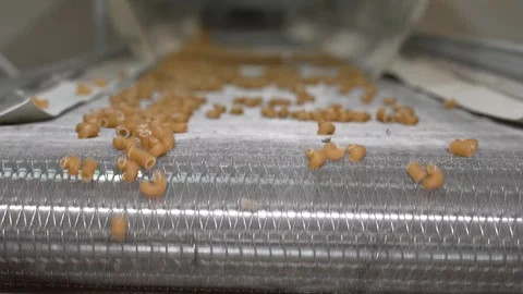 Pasta production Stock Footage 327981712