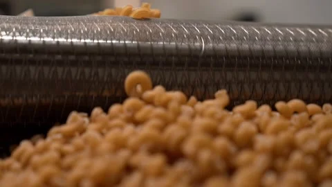 Pasta production Stock Footage 327981789
