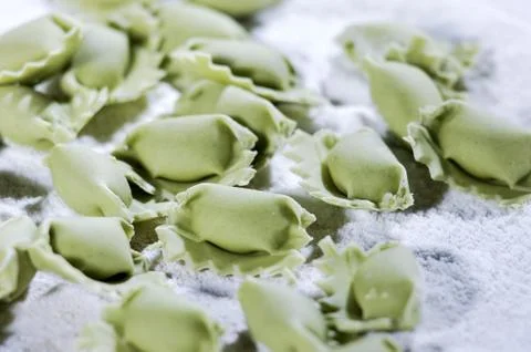 Pasta Ravioli Stock Photos