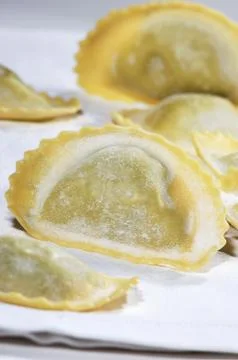 Pasta Ravioli Stock Photos