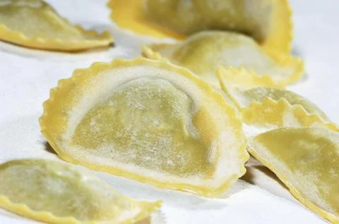 Pasta Ravioli Stock Photos