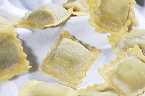 Pasta Ravioli Stock Photos