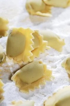 Pasta Ravioli Stock Photos