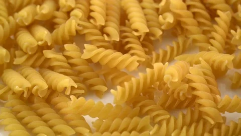 Pasta rotate on the stand Stock Footage 145404441