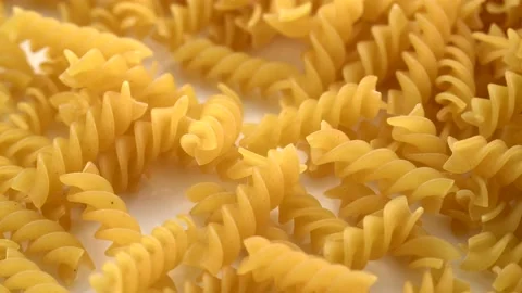 Pasta rotate on the stand Stock Footage 145404446
