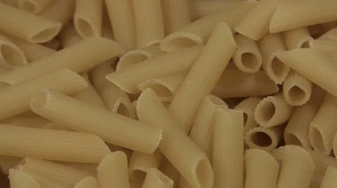 Pasta rotates macro Stock Footage 33716657