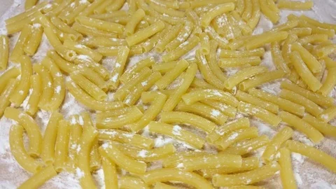 Pasta rotating Stock Footage 75793093