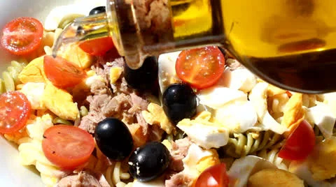 Pasta salad Stock-Footage 23168027