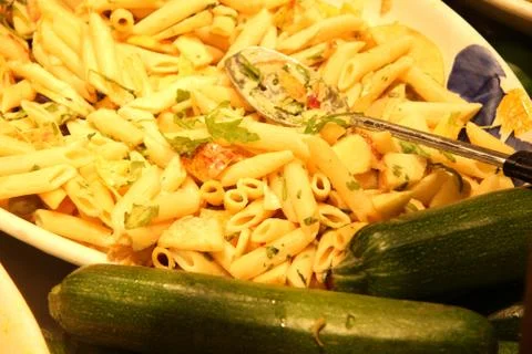 Pasta salad Stock Photos