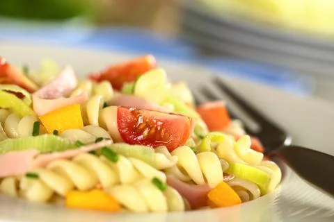 Pasta salad Stock Photos