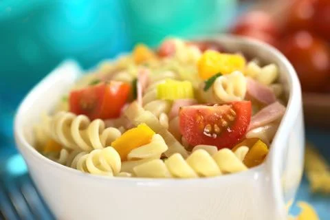 Pasta salad Stock Photos