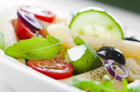 Pasta salad Stock Photos