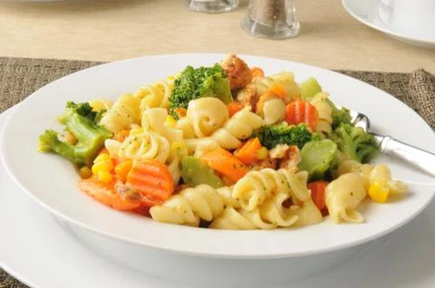 Pasta salad Stock Photos