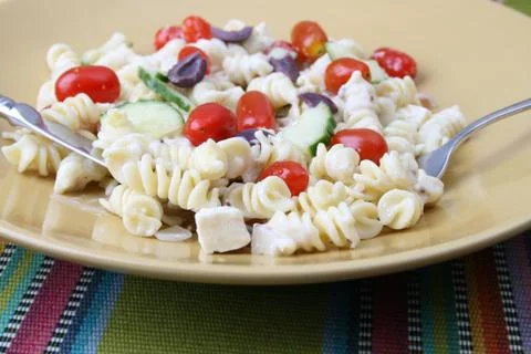 Pasta Salad Stock Photos