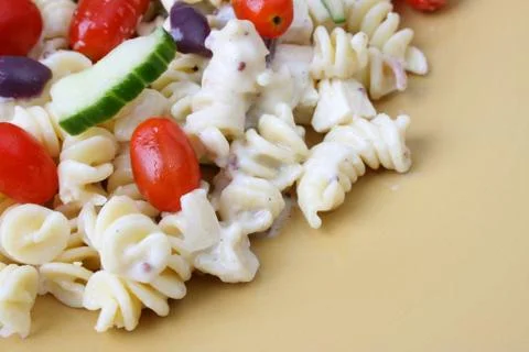 Pasta Salad Foto stock