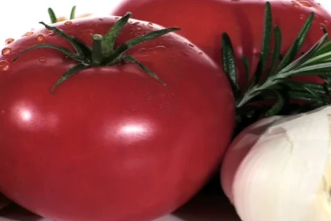 Pasta sauce ingredients loop V2 - NTSC Stock Footage 686132
