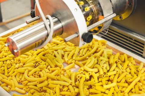 Pasta shape machine Stock Photos