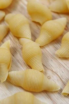 Pasta Shells Stock Photos