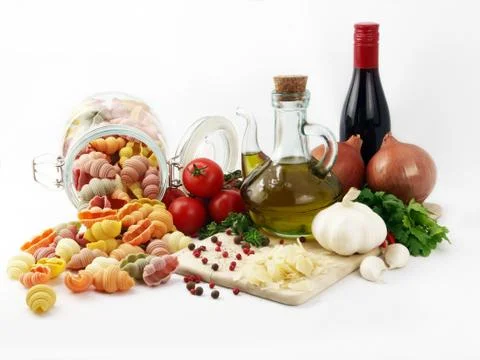 Pasta shells Stock Photos